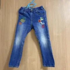 インセントコレクション　昆虫ズボン　ジーンズ　ジーパン　M 100-110cm