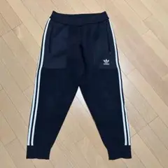 美品 adidas アディダス ジャージパンツ ジョガーパンツ ブラック M