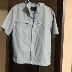 UNIQLO ライトブルー ショートスリーブ マウンテンパーカー S