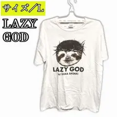 LAZY GOD Tシャツ Lサイズ 佐々木憂流迦選手ブランド 古着