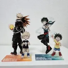 ヒロアカ 描き下ろしアクリルスタンド AnimeJapan 爆豪 緑谷