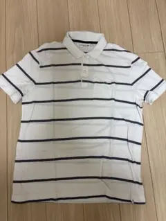 LACOSTE ボーダー ポロシャツ