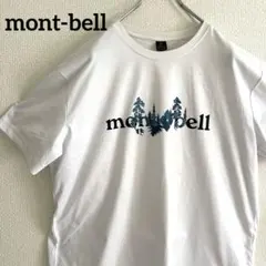 mont-bell モンベル　半袖Tシャツ 白　ホワイト　XL ロゴプリントのサムネイル