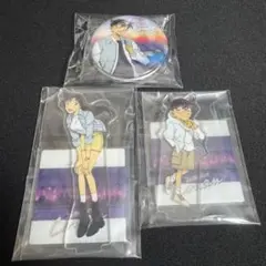 セガラッキーくじ　名探偵コナン　アクリルスタンド & 缶バッジ