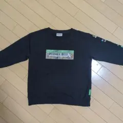 MINECRAFT 黒 トレーナー 150