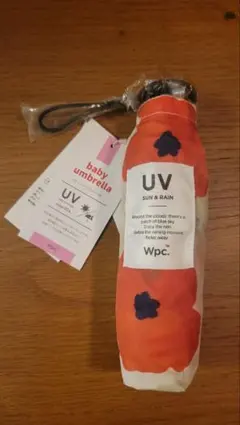 新品　Wpc. 晴雨兼用 折りたたみ傘 50cm