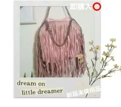 即購入⭕　新品　未開封　フリンジ　チェーンバッグ