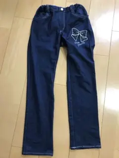 pom ponette ガールズ デニムパンツ　140