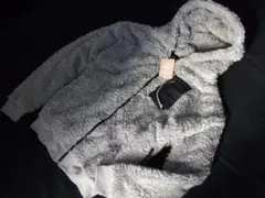 新品/特注オーダーBIGサイズ 表裏ボア フルZIPパーカージャケット■3L