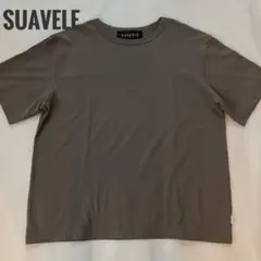 SUAVELE organic cotton T-shirts カーキ　2のサムネイル