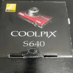 Nikon COOLPIX S640 レッド デジタルカメラのサムネイル