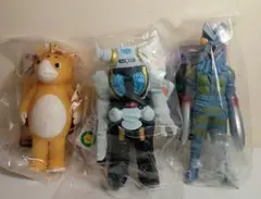 ウルトラ怪獣3体バンダイソフビ新品タグ付き
