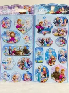 アナと雪の女王 ぷっくり立体ウォーターシール 正規品 2点セットB
