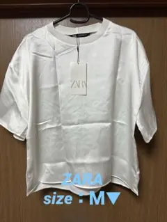 ZARA☆サテントップス
