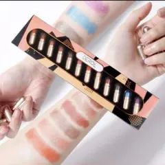 12色カプセルアイシャドウパレットポータブル美容