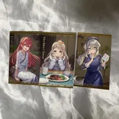 町田ちま 栞葉るり 獅子堂あかり ボイスビジュアルカード