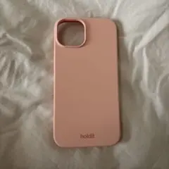 holdit iPhone13/14 シリコンケース ピーチピンク