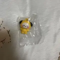 犬のキャラクター 黄色 キーホルダー