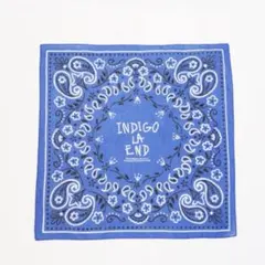 indigo la End　バンダナ　ネイビーのサムネイル