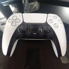 PS5 DualSense ワイヤレスコントローラー ホワイト ジャンク扱い