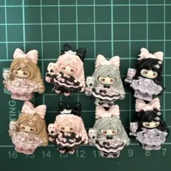デコパーツ　プラパーツ　8個　在庫4
