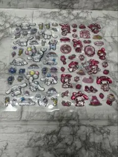 【新品未使用】　サンリオぷくぷくシール〔シナモンロール&マイメロディ〕２枚セット