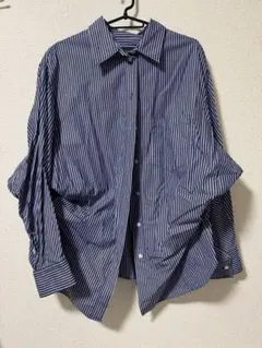 ZARA ストライプ 長袖シャツ M