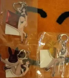新ありなFANZAくじ3周年景品 アクリルキーホルダー3点