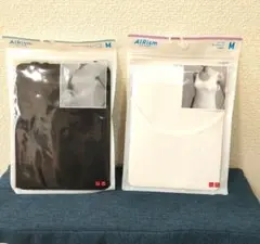 【新品】ユニクロ エアリズム 2点セット（汗取りキャミ＆タンクトップ）M【女性】