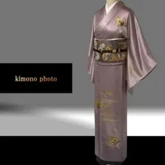 【新品、未使用】正絹【極上逸品】トールサイズ 金彩友禅 刺繍 訪問着フルセット