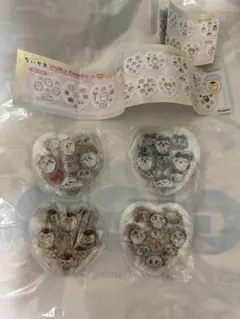ちいかわ ぷくちゅるシール ハチワレ くりまんじゅう シーサー