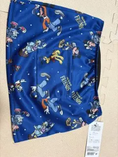 【新品】me&do DISNEY 裏毛布ウエストウォーマー(腹巻き) ブルー