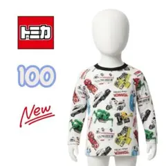 トミカ®︎ 長袖カットソー ロングスリーブTシャツ100サイズ 新品