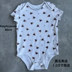 【Ralph Lauren】ポロベア ロンパース ボディスーツ 80cm 12M