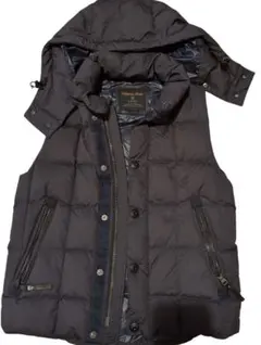 ナノ・ユニバース　 フード付き ダウンベスト