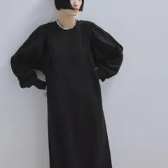 アダムエロペ バイカラーオールインワン ブラック×ブラウン 38サイズ