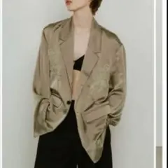 Knuth marf embroidered satin jacketのサムネイル