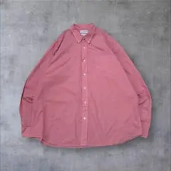 【US輸入】アメリカ古着メンズ長袖BDシャツアメカジピンクClassic fit