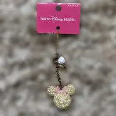東京ディズニーリゾート ミニー パール ストラップ