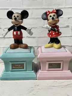 TDL ディズニーオルゴール　ミッキー＆ミニー　フィギュア・フィギュアリン・置物