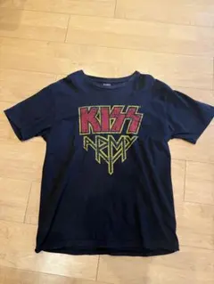 KISS ARMY バンドTシャツ LLサイズ 黒 キッス アーミー ロックT
