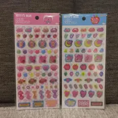 プチシール　BETTY'S BLUE　ピンク・ブルー　２種セットのサムネイル