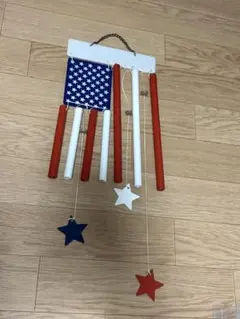 星条旗モチーフ ウィンドチャイム