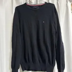 TOMMY HILFIGER ブラック セーター