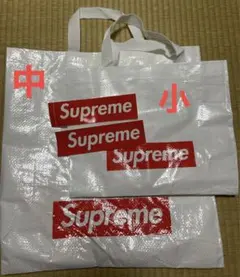 Supreme ショッピングバッグ 大 小 セット