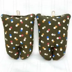 草履枕　ホタル緑＊② handmade