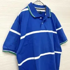 COACH コーチ ポロシャツ Lサイズ ボーダー 半袖のサムネイル