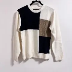 ikka イッカ ニット セーター S ②