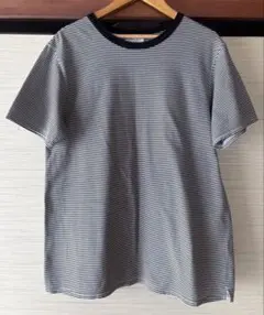 yuni 半袖 Tシャツ 白黒 ボーダー