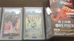 サボ プロモ バギー 手配書 PSA10＋頂上決戦 1BOX